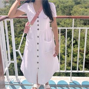 White dress size Small